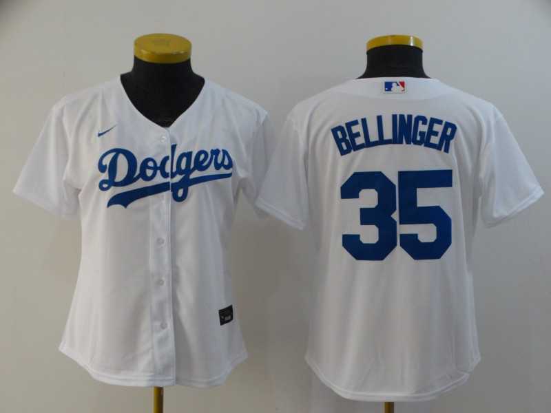 Women Dodgers 35 Cody Bellinger White 2020 Nike Cool Base Jersey,We sell and wholesale Women Dodgers 35 Cody Bellinger White 2020 Nike Cool Base Jersey on line form chian!